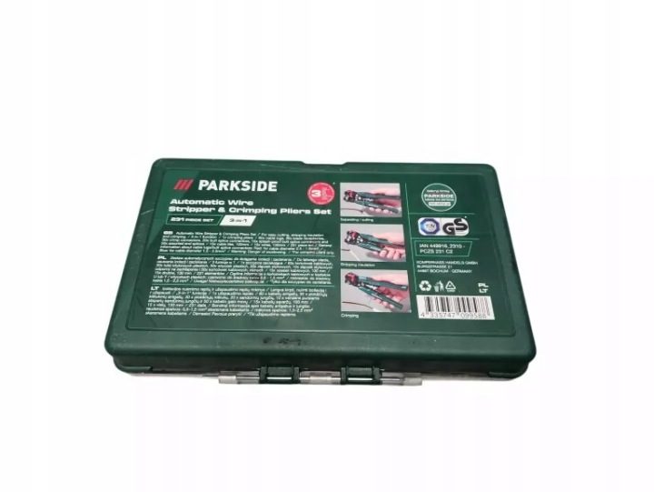 Обжимные клещи Parkside PCZS 231 C2 0,5 mm² - 2,5 mm², фото 2