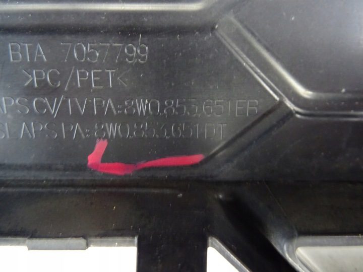 РЕШЕТКА РАДИАТОРА ПЕРЕДНЯЯ AUDI A4 B9 8W0 РЕСТАЙЛИНГ S-LINE 8W0853651EB, фото 13