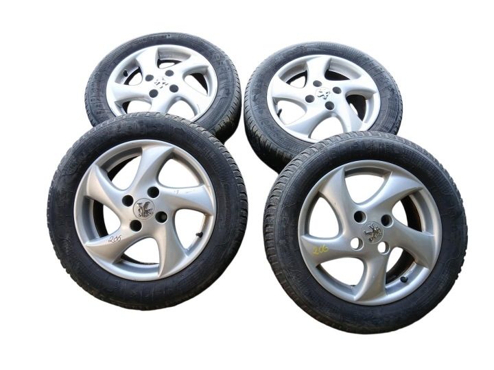 КОЛЕСА ДИСКИ ШИНЫ 195/55/R16 DOT 2821 PEUGEOT 206 RC, фото 1