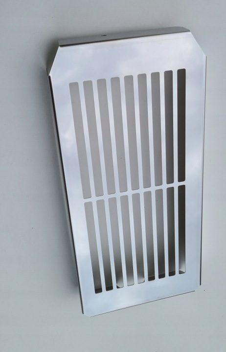 Защита радиатора Honda VT 600 1988-2008r inox, фото 4