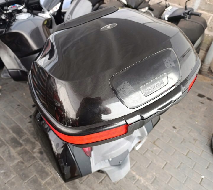 HONDA КОФР центральный ОРИГИНАЛ с płytą VARADERO TRANSALP DEAUVILLE ST1100, фото 6