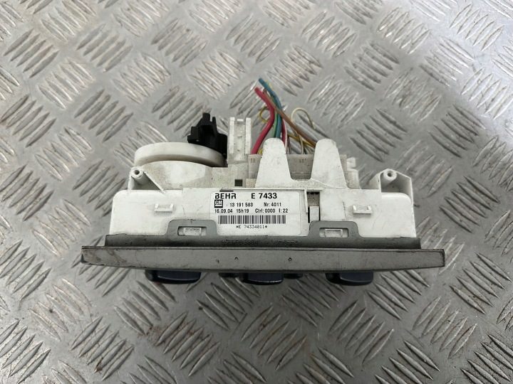 OPEL MERIVA A БЛОК УПРАВЛЕНИЯ ПЕЧКОЙ КОНДИЦИОНЕРА 13191583, фото 6
