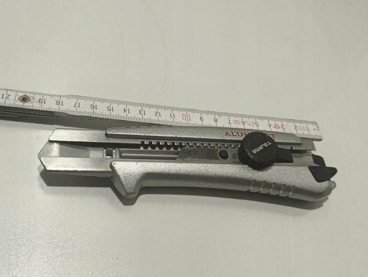 TAJIMA Нож chowane ostrze łamane 18 мм ALUMININST, фото 13
