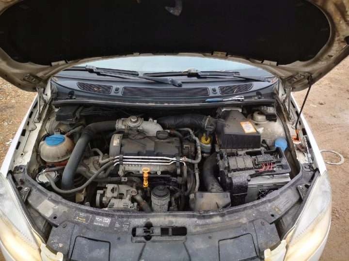 Skoda Praktik Защита коллектора 2008 1.4L, фото 7