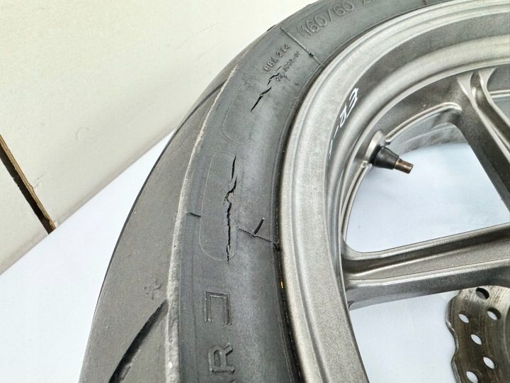 KAWASAKI ER6 КОЛЕСО ШИНА ДИСК ЗАДНИЙ, фото 3