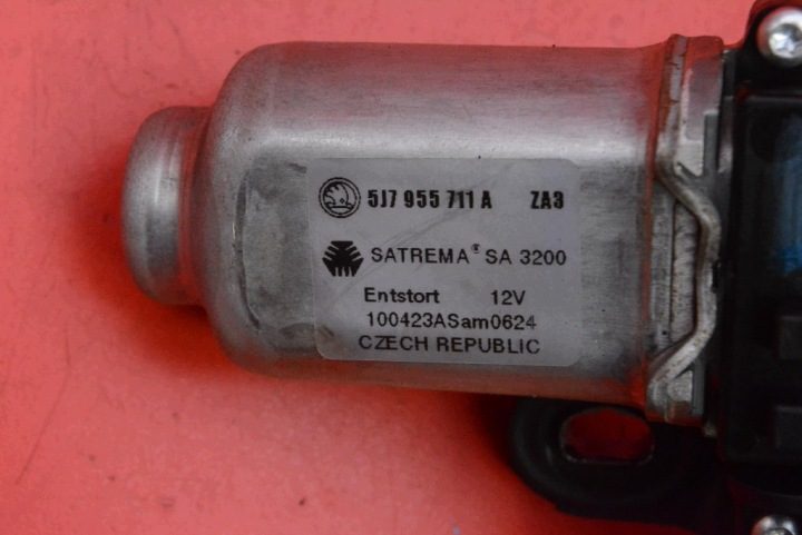 МОТОРЧИК ДВОРНИКА ЗАДНИЙ 5J7955711A SKODA FABIA 2 II 5J ХЭТЧБЕК РЕСТАЙЛИНГ 10-14, фото 7