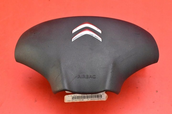 ПОДУШКА БЕЗОПАСНОСТИ ВОЗДУШНАЯ ВОДИТЕЛЯ 96710277ZD-00 CITROEN C3 12-16, фото 1