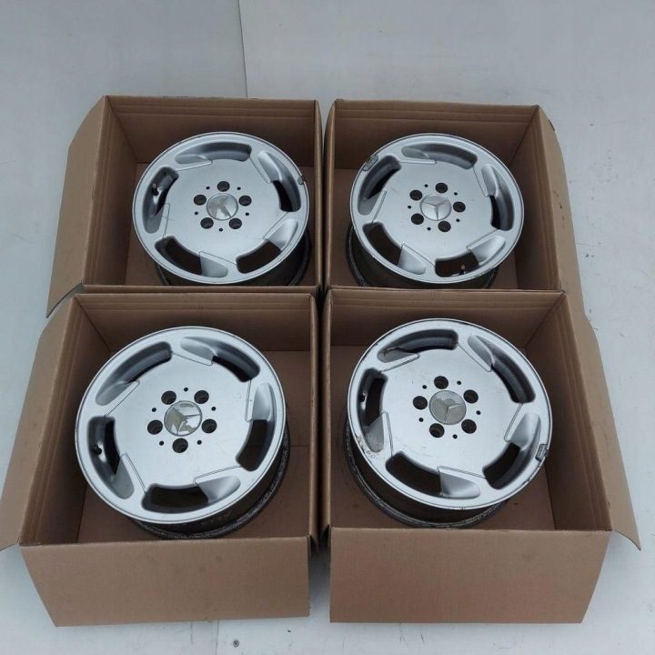 4× Литой диск Mercedes-Benz OE 7.0" x 15" 5x112 ET 37, фото 1