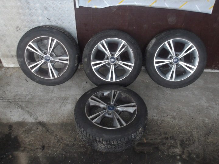 Колеса алюминиевые 16" 5X108 Z шинами 205/55R16 Ford Focus, фото 1