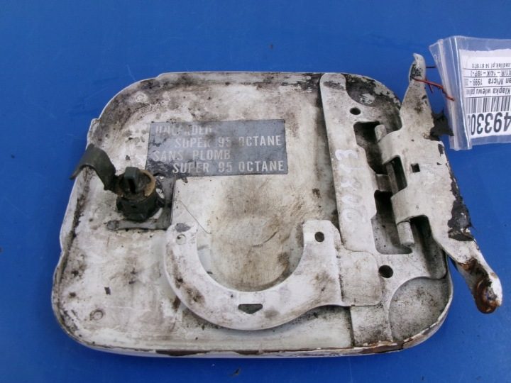 NISSAN MICRA K11 2LIFT ЛЮЧОК КРЫШКА ГОРЛОВИНЫ БЕНЗОБАКА БЕЛАЯ, фото 2