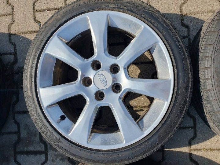 CADILLAC ATS CTS 2013-19 КОЛЕСА ДИСКИ ОРИГИНАЛЬНЫЕ 17 ОТЛИЧНОЕ СОСТОЯНИЕ, фото 5
