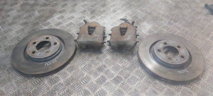 ДИСКИ ПЕРЕДНИЕ 280 мм + СУППОРТЫ A3 8L 1.9 TDI, фото 1