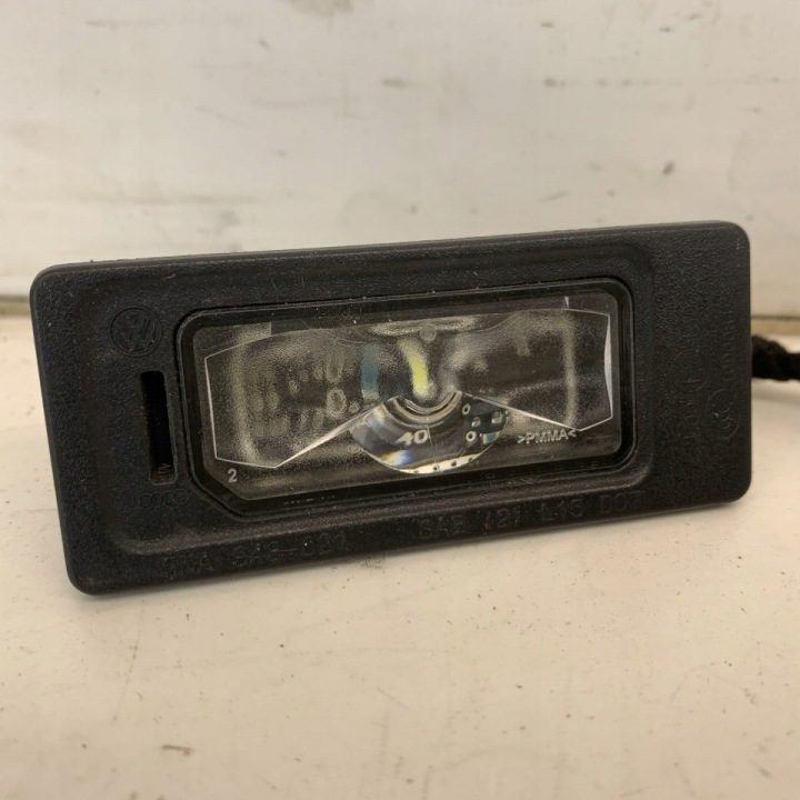 Фонари подсветки номера номерного LED 2 шт. + проводка VW GOLF VII 5G РЕСТАЙЛИНГ 19 г., фото 4