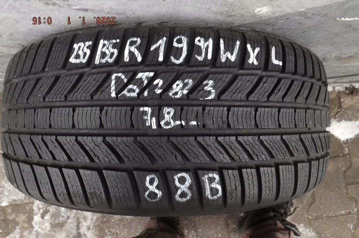 Шина зимняя Continental WinterContact TS 870 P 235/35R19 91 Вт сцепление на снегу (3PMSF), защита диска, усилитель (XL), фото 3