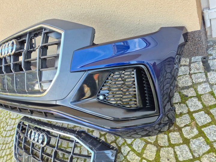 Audi Q8 S-Line бампер передний 4M8 6x PDC камера, фото 6