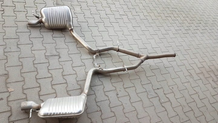 Mercedes W212 глушитель A2124910100 2124910200, фото 3