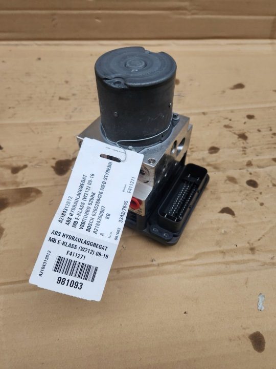 ГЛАВНЫЙ ТОРМОЗНОЙ ЦИЛИНДР ABS A2184300007 MERCEDES AMG W218 W212 БИТУРБО № 411271, фото 1
