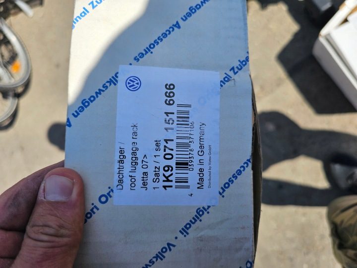 Volkswagen кронштейн Roweru для багажника Dachowego OE 6Q0071739, фото 9