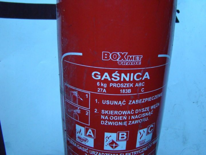 BOXMET Огнетушитель Порошковый 4 кг GP-4x ABC с podstawą, фото 4