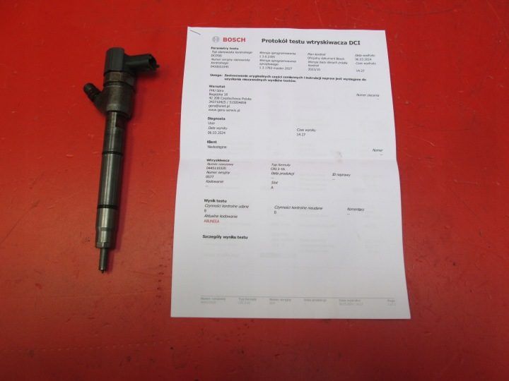 Форсунка Hyundai, KIA 1.6 CRDi D4FB 2013 г. 0445110320, 33800-2A900 D4FB, фото 1