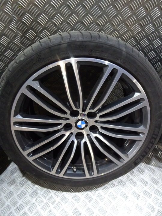 BMW G30 G31 колеса диски 19 M-пакет в сборе 245/40 R19 275/35 R19 124 лето, фото 5