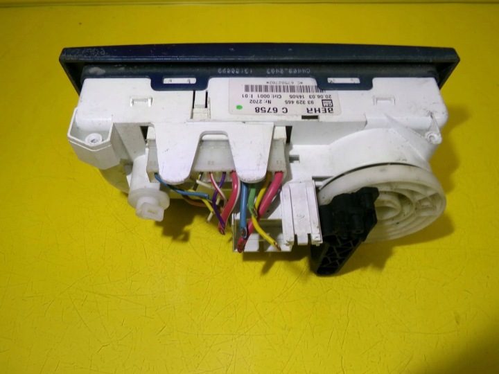 ПАНЕЛЬ УПРАВЛЕНИЯ ОБДУВА КОНДИЦИОНЕРА OPEL MERIVA A GM 93329465 NR1487, фото 9