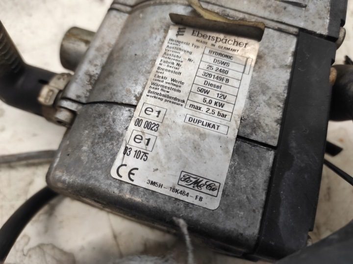 FORD C-MAX VOLVO S40 V50 АВТОНОМНЫЙ ОТОПИТЕЛЬ EBERSPACHER HYDRONIC D5W S, фото 4