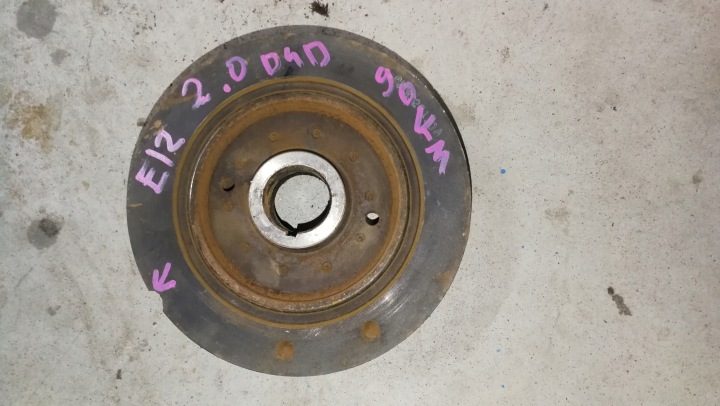 Шкив вала 2.0 d4d 1cd Toyota Corolla e12 02-04, фото 3