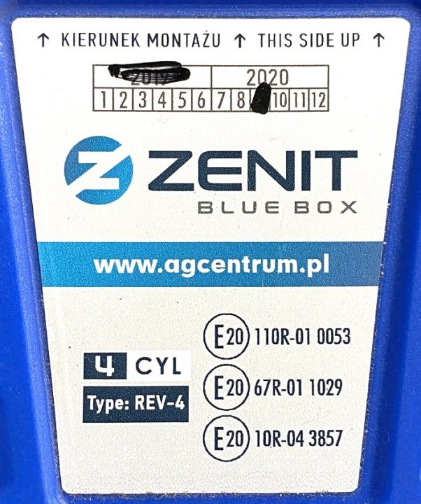 ЭБУ газа Zenit Blue бокс гбо CNG, фото 2