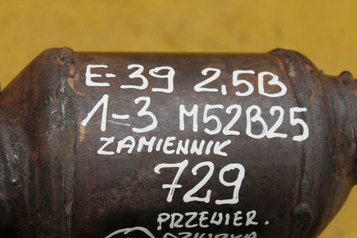 КАТАЛИЗАТОР КОЛЛЕКТОР АНАЛОГ E39 2.5 бензин M52B25, фото 11