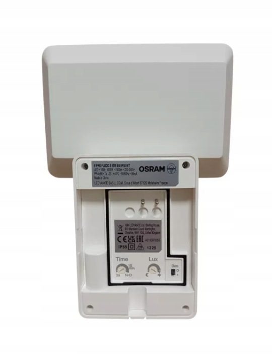 Osram Endura PRO FLOOD ДАТЧИК прожектор LED 15W 4000K IP55 1500lm, фото 5