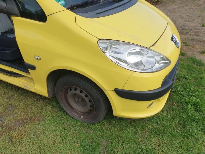 Полка багажника задняя Peugeot 1007 год 2005 г. KBD DOKŁADNE ФОТО, фото 12