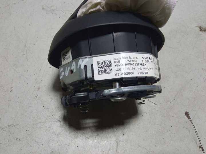 Подушка водителя Volkswagen OE 5G0880201AC, фото 2