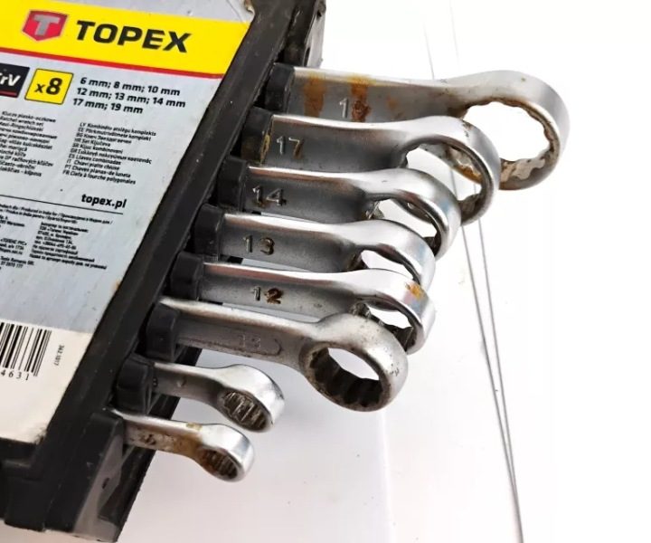 Комплект ключей рожково-накидных TOPEX 35D755, фото 4