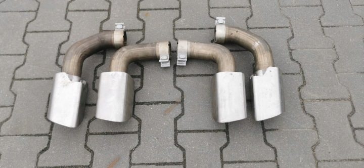 PORSCHE CAYENNE 9Y0 18- Насадки глушителя компл. 9Y0253824E 9Y0253826C, фото 2