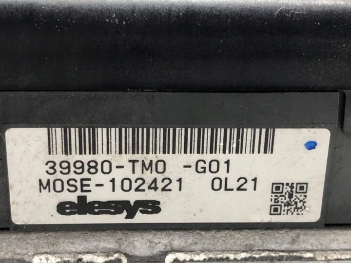 БЛОК УПРАВЛЕНИЯ ЭУР HONDA CITY V 39980-TM0-G0, фото 6