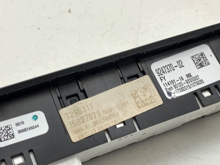 ПАНЕЛЬ ПЕРЕКЛЮЧАТЕЛЕЙ BMW F11 9247370 09-17 ВЫКЛЮЧАТЕЛЬ, фото 3