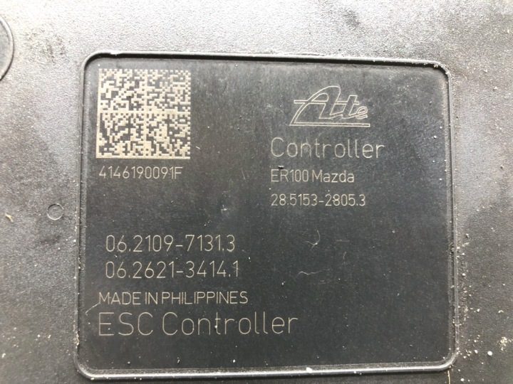 НАСОС ABS MAZDA 3 BM BHR1437A0A 2.0 120 л.с., фото 3