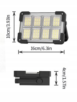 OHAYORI LED Фара Аккумуляторная 4 Шестерни Campingowa USB повербанк, фото 8