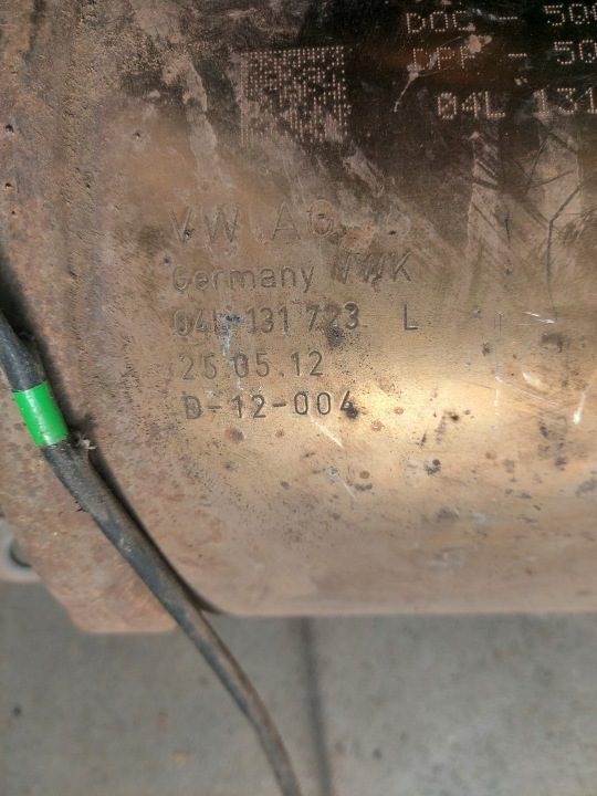 КАТАЛИЗАТОР DPF AUDI VW SKODA 5Q0166AC 5Q0181AB 04L131723L 04L131656AF, фото 8