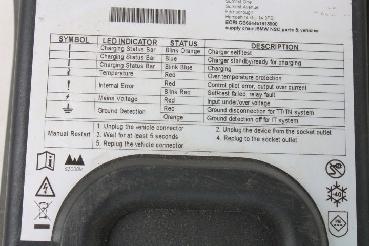 BMW Зарядное устройство Flexible Fast Charger 1.0 61905A25DD6, фото 5