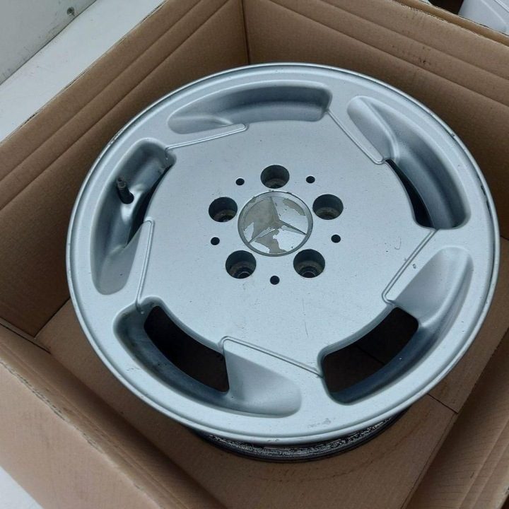 4× Литой диск Mercedes-Benz OE 7.0" x 15" 5x112 ET 37, фото 2