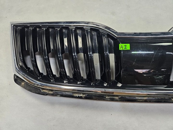SKODA OCTAVIA 5E0 3 ПОСЛЕ РЕСТАЙЛИНГА 5E0853653C РАМКА ХРОМ ЧЕРНЫЙ, фото 3