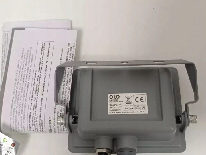 Прожектор LED 30W с датчиком движения противотуманная фара IP66 Slim XL, фото 2