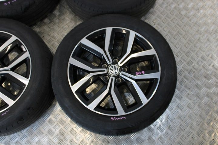 Колеса диски литые диски 215/55 R17 ET40 3G0601025F VW Passat B8 3G0 3G9, фото 7