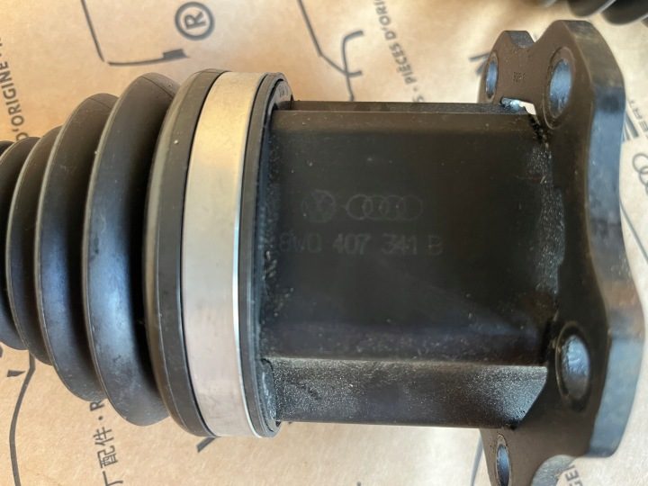 AUDI A4 B9 РЕСТАЙЛИНГ 3.0TFSI ПОЛУОСЬ ШАРНИР ЛЕВЫЙ ПРАВЫЙ ПЕРЕДНИЙ 8W0407271Q ОРИГИНАЛ, фото 6