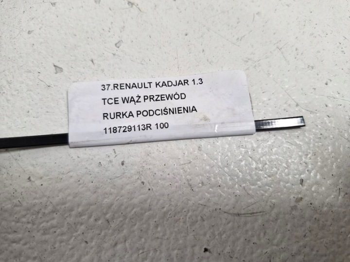 RENAULT KADJAR 1.3 TCE ШЛАНГ ТРУБКА ВАКУУМА 118729113R, фото 5