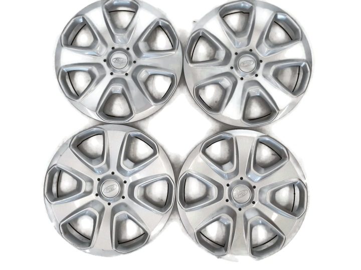 4× Колпак Ford OE Оригинальный 15" серебристый, фото 1