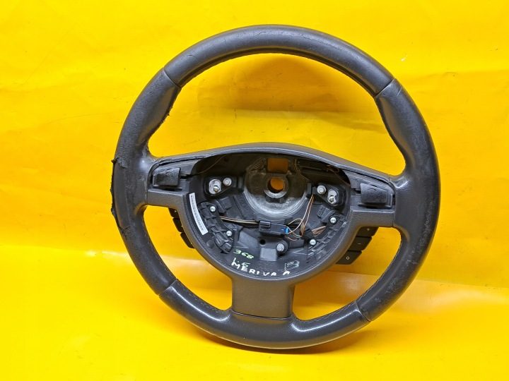РУЛЬ КОЖАНЫЙ МУЛЬТИМЕДИЙНЫЙ OPEL MERIVA A 2003-2008r 13118192 ., фото 6