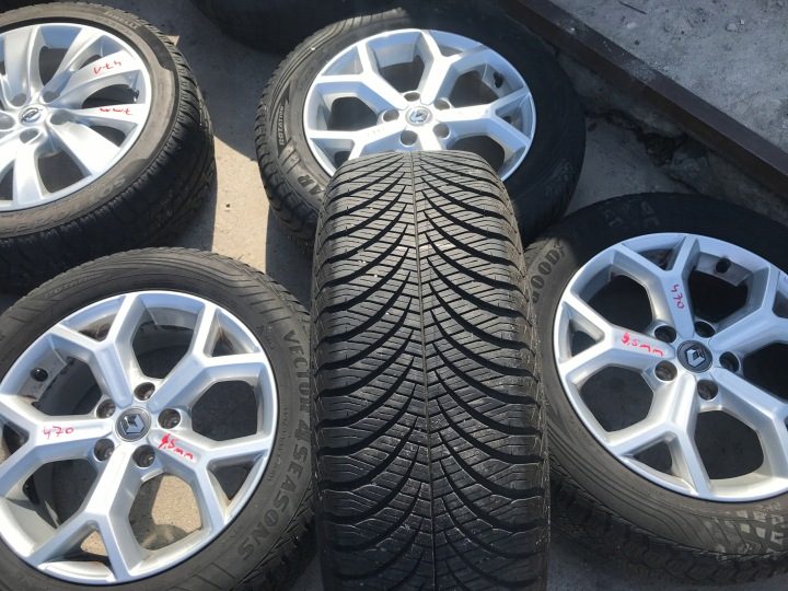 Renault Kadjar колеса диски шины 17" 205/55/17 5X114.3 ET40 всесезонные, фото 10